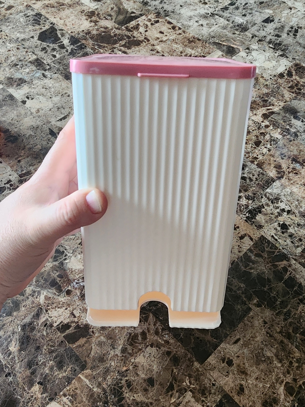 Plastic Feminine Pad Dispenser (Can Hang On The Wall)
